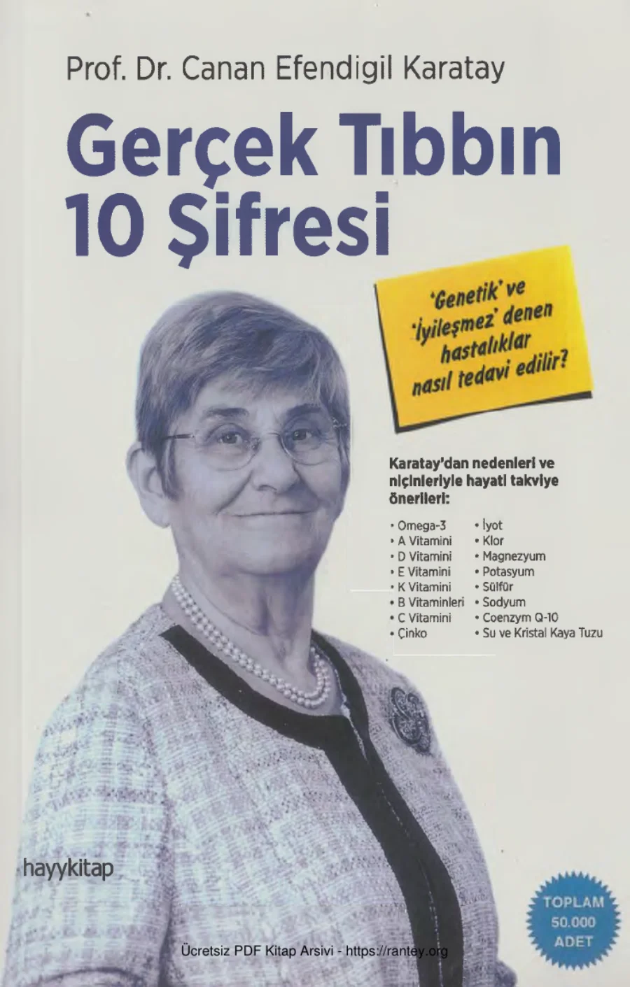 Karatay Gerçek Tıbbın 10 Şifresi Hayy Kitap kapak görseli