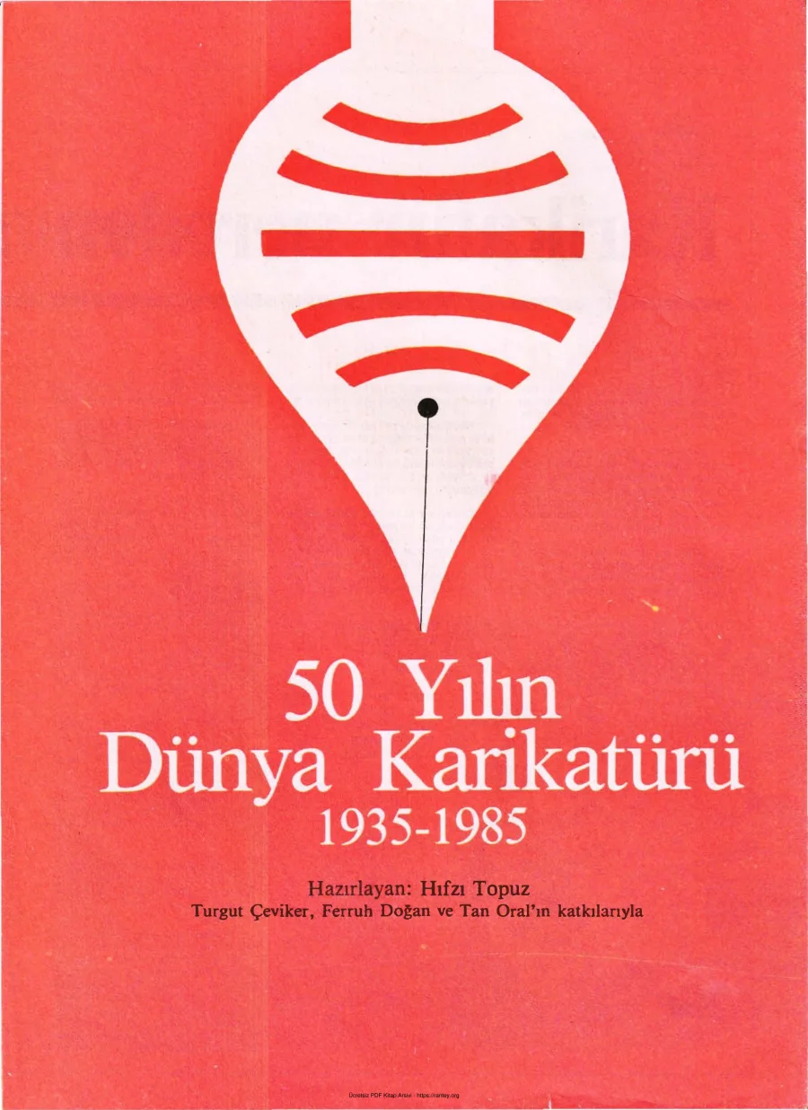 Karikatürü 1935 1985 Milliyet Sanat Dergisi Eki kapak görseli