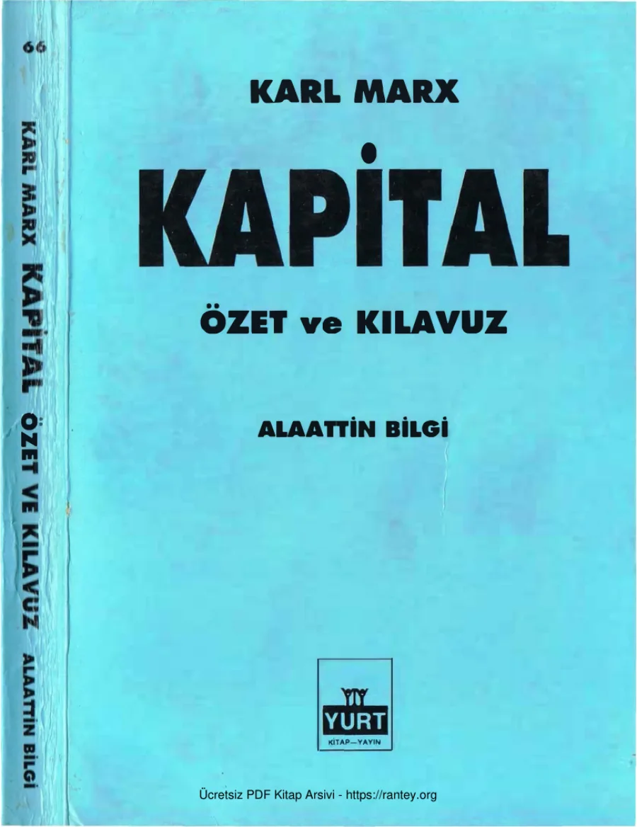 Karl Marks Kapital Özet ve Kılavuz kapak görseli