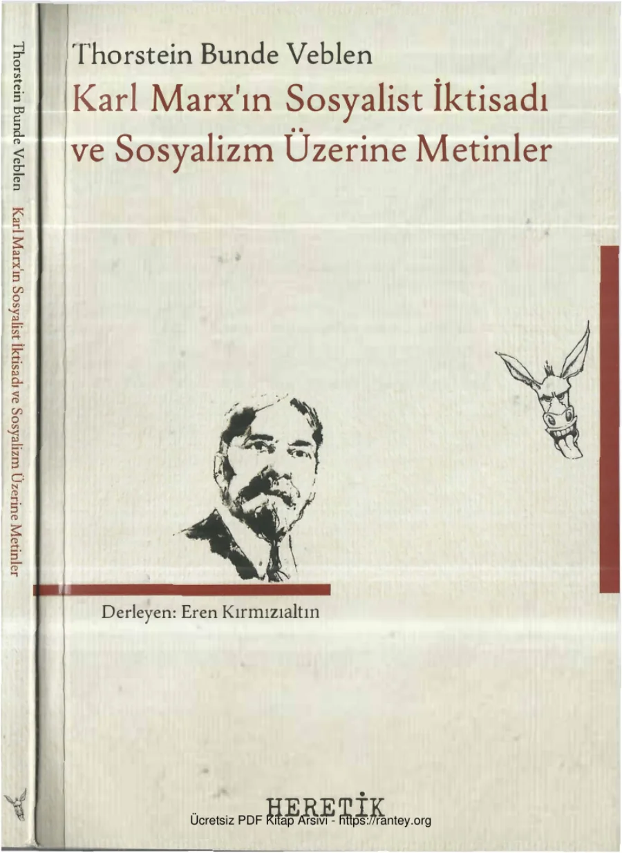 Karl Marksın Sosyalist İktisadı ve Sosyalizm Üzerine Metinler kapak görseli