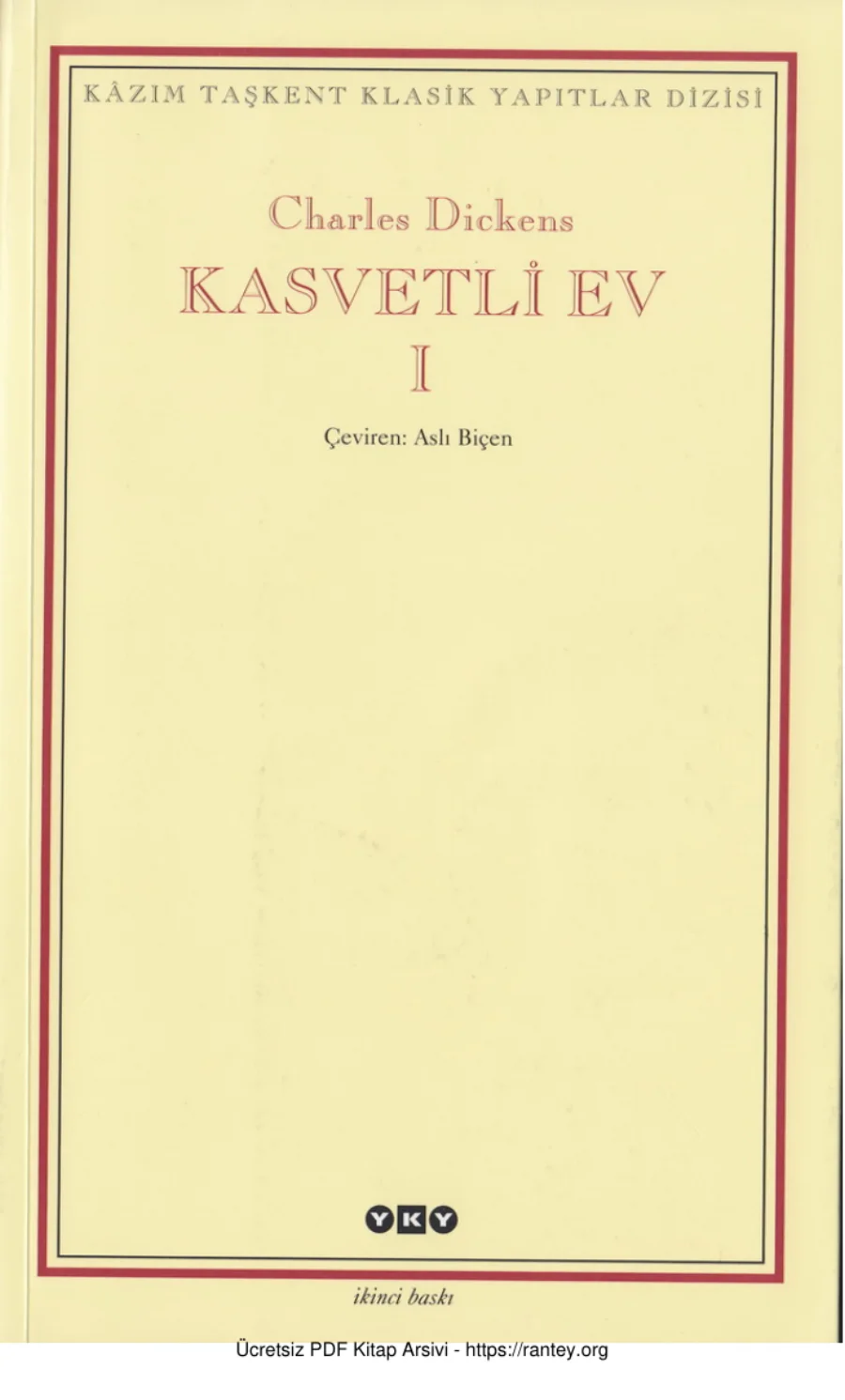 Kasvetli Ev 1 kapak görseli