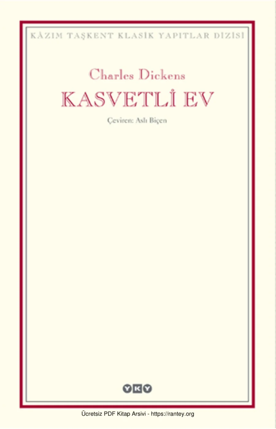 Kasvetli Ev I kapak görseli