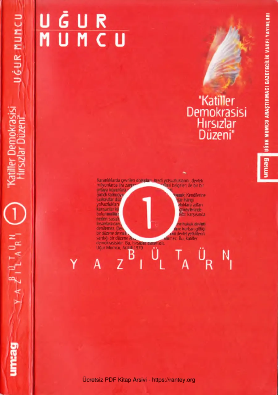 Katiller Demokrasisi Hırsızlar Düzeni kapak görseli