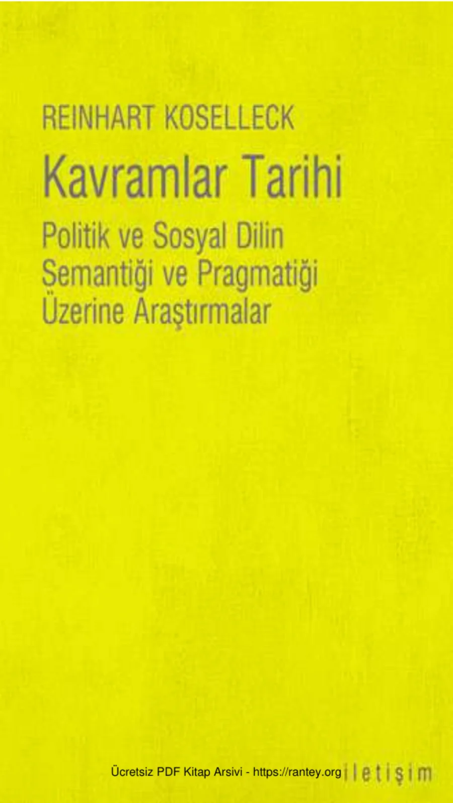 Kavramlar Tarihi kapak görseli