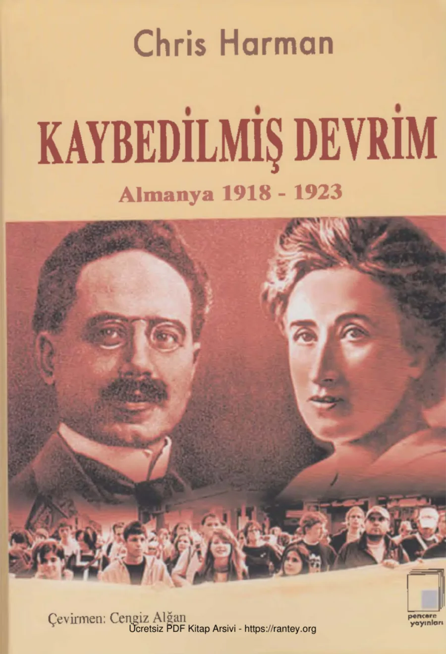 Kaybedilmiş Devrim Almanya 1918 1923 kapak görseli