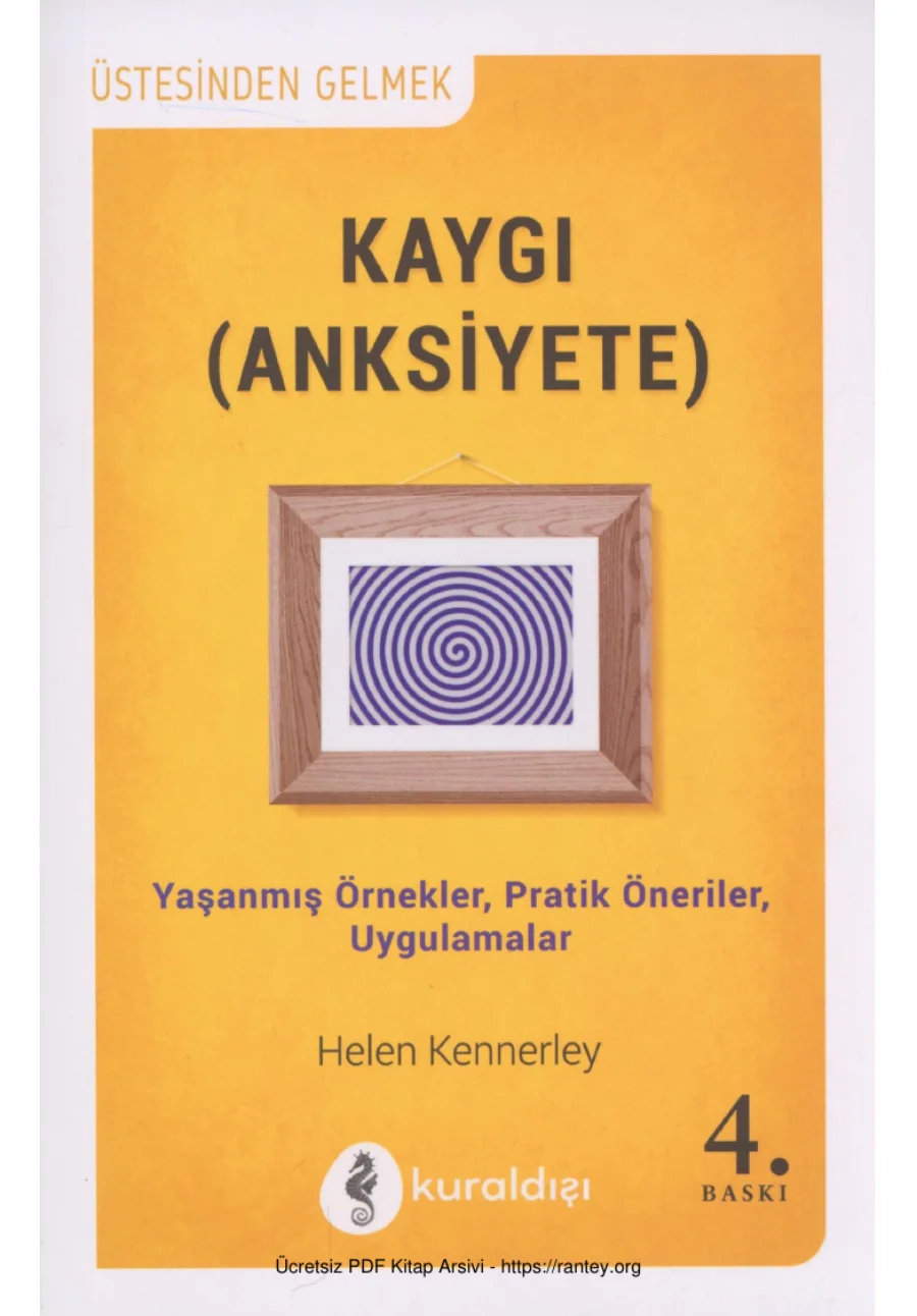 Kaygı Anksiyete kapak görseli