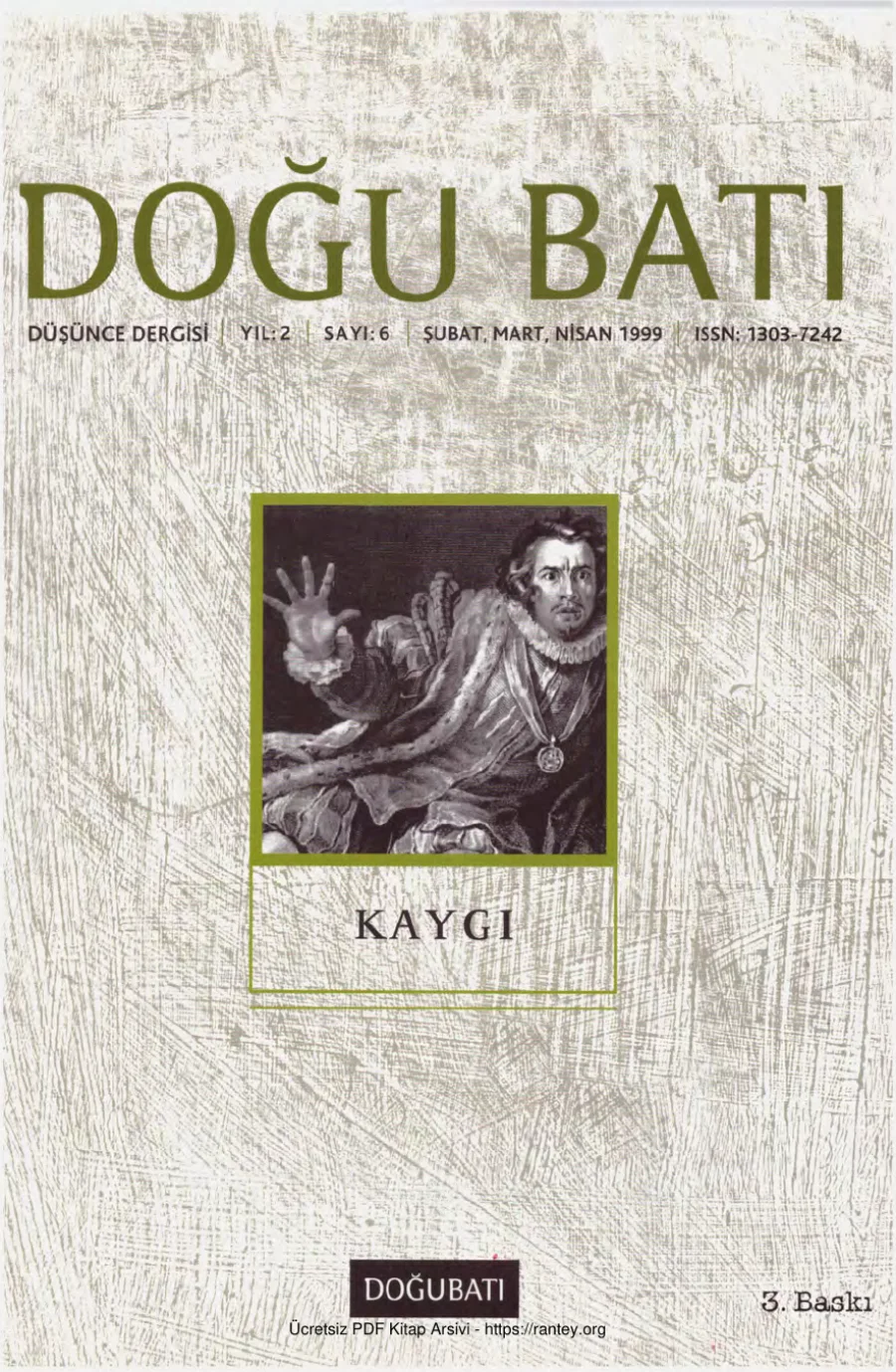 Kaygı kapak görseli