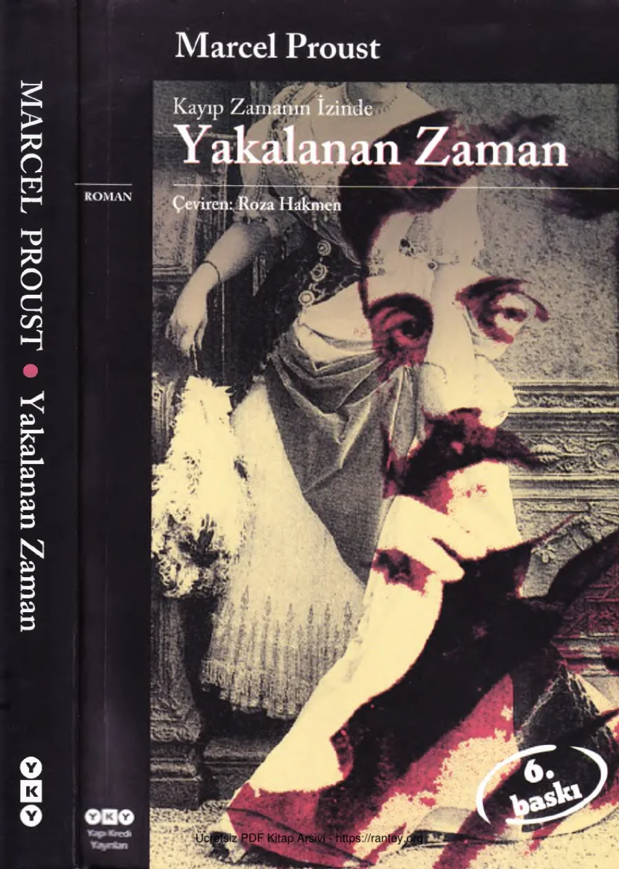Kayıp Zamanın İzinde Cilt VII Yakalanan Zaman kapak görseli