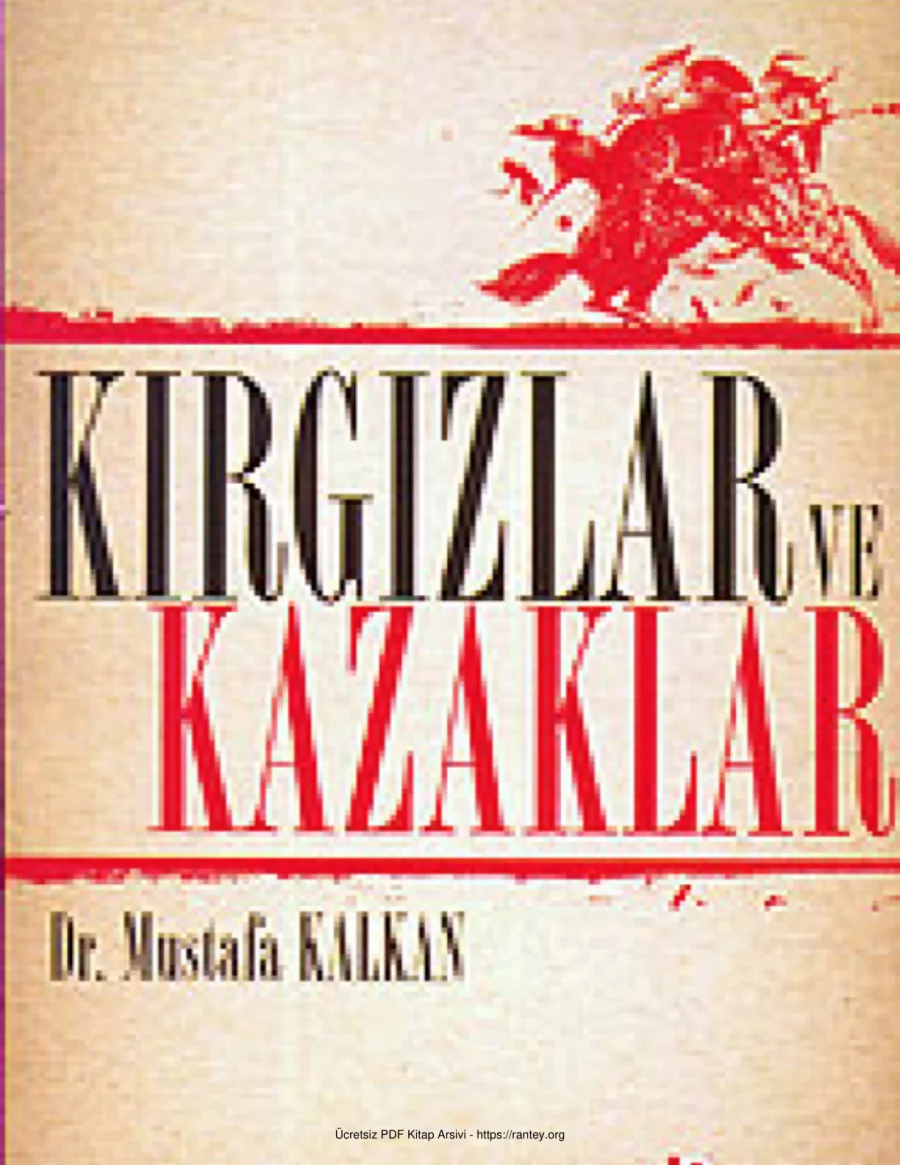 Kazaklar Mustafa Kalkan kapak görseli