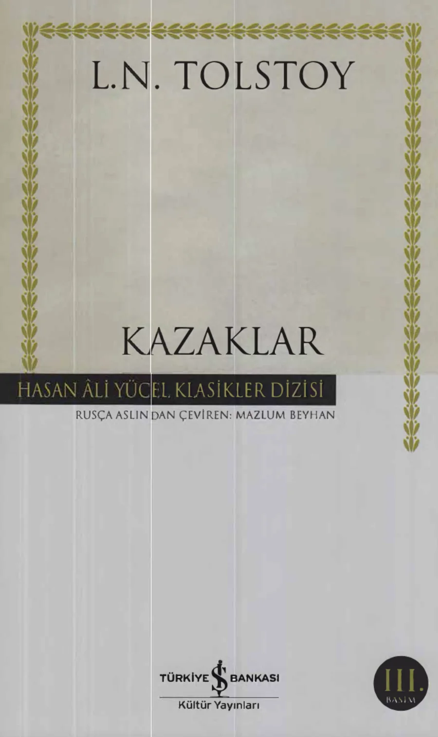 Kazaklar kapak görseli