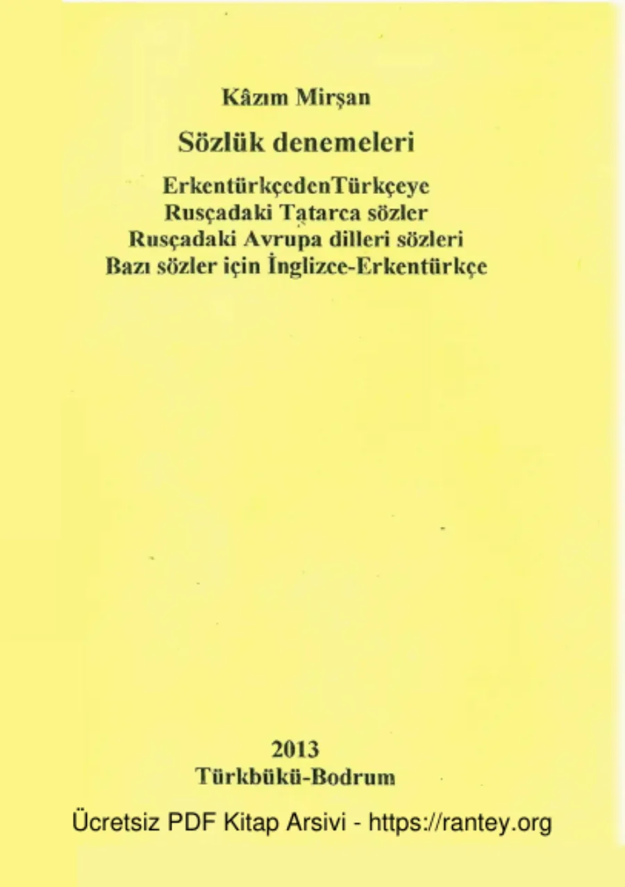 Kazım Mirşan kapak görseli