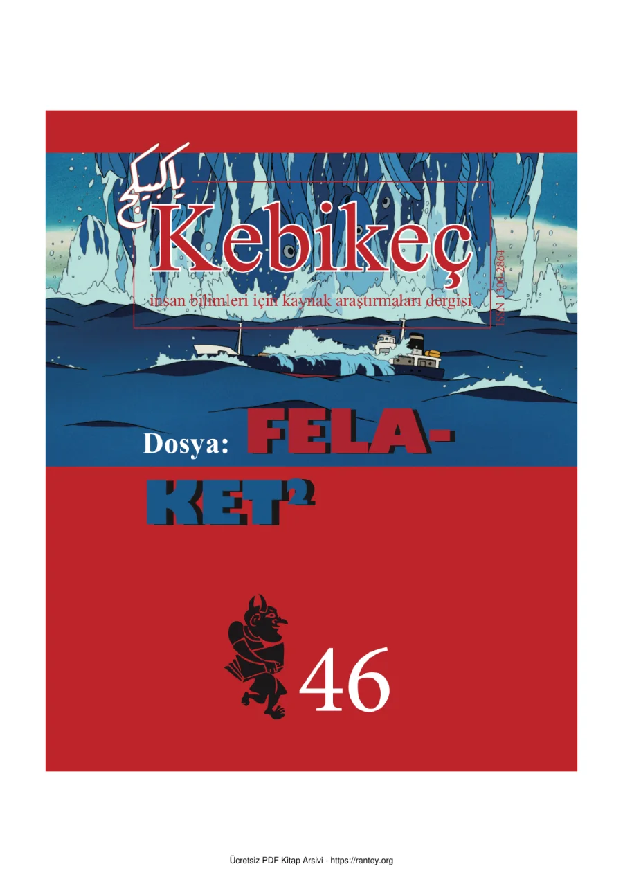 Kebikeç Sayı 046 Felaket 2 2018 kapak görseli