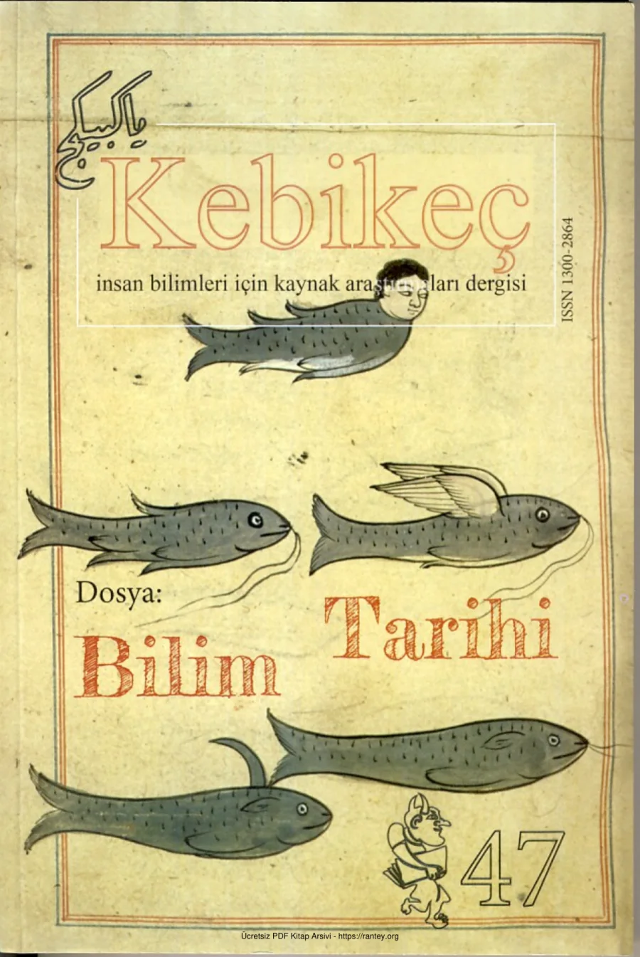 Kebikeç Sayı 047 Bilim Tarihi 1 2019 kapak görseli