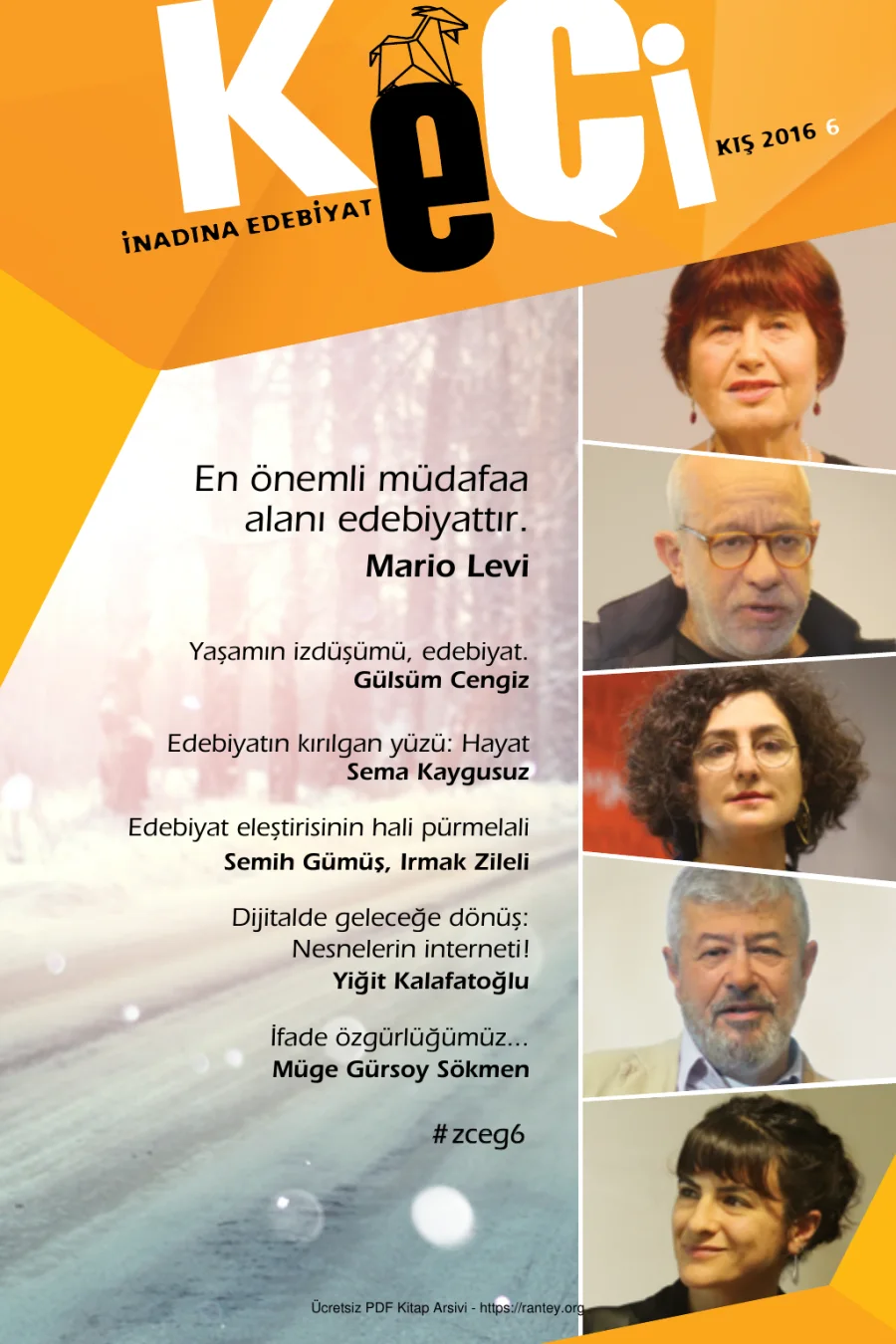 Keçi Dergisi Sayı 006 kapak görseli