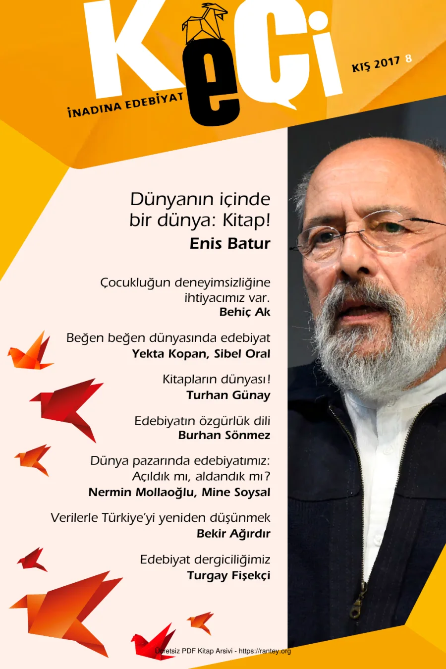 Keçi Dergisi Sayı 008 kapak görseli
