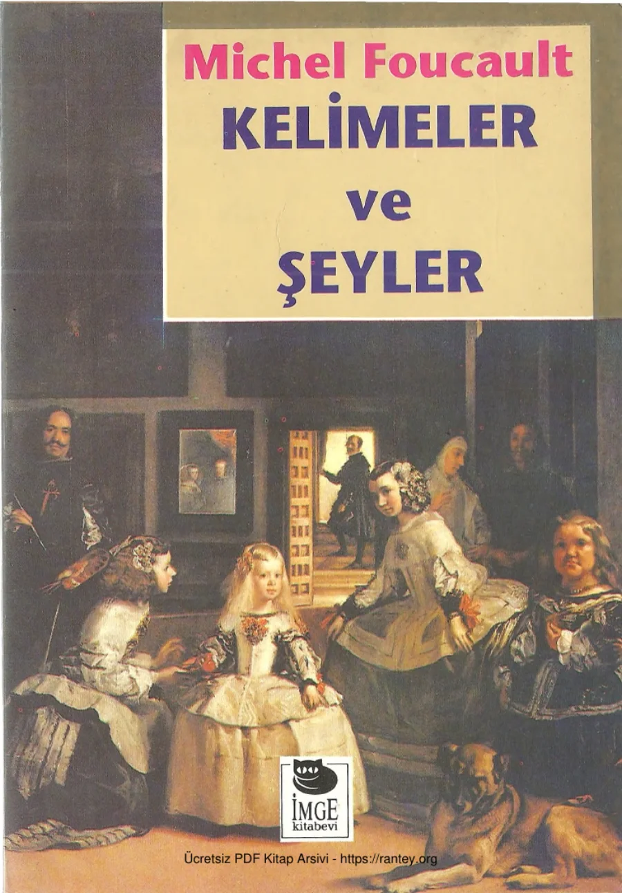 Kelimeler ve Şeyler kapak görseli