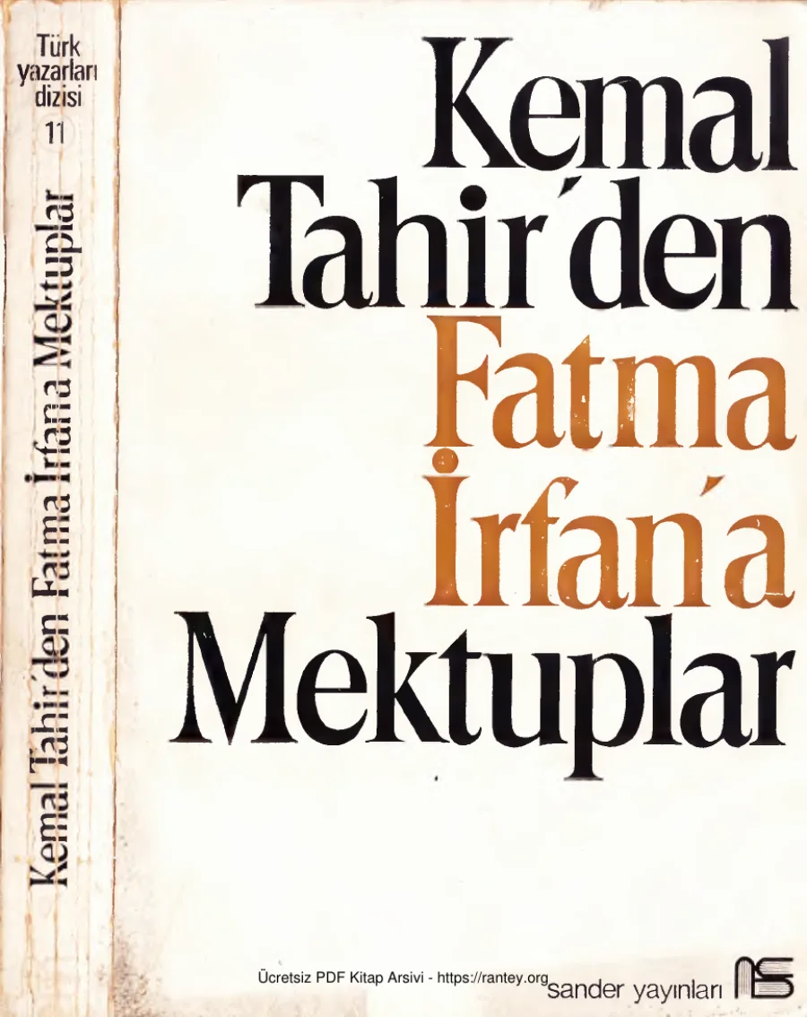 Kemal Tahir'den Fatma İrfan'a Mektuplar kapak görseli