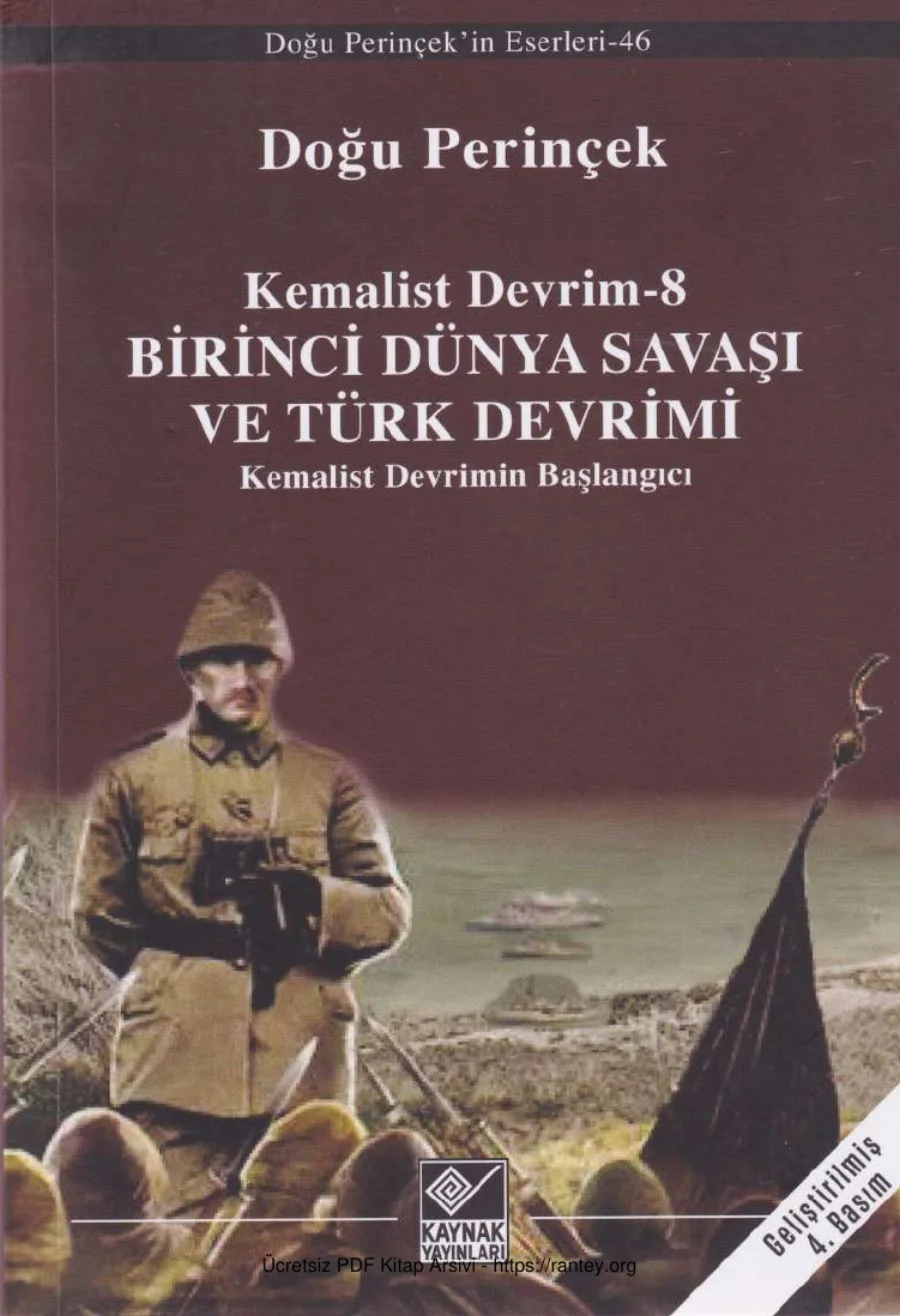 Kemalist Devrim 8 Birinci Dünya Savaşı ve Türk Devrimi kapak görseli