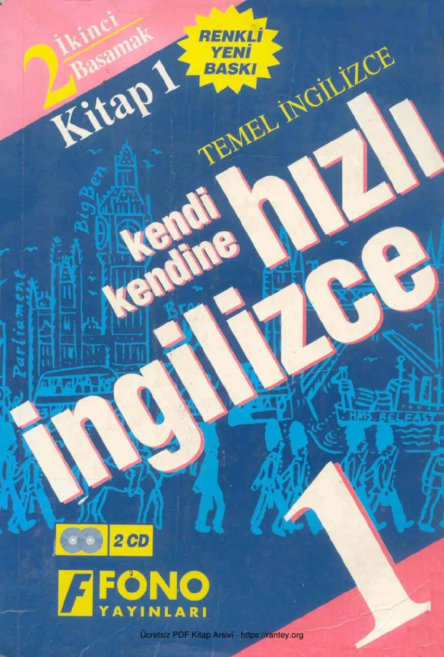 Kendine Hızlı İngilizce İkinci Basamak Kitap 1 kapak görseli