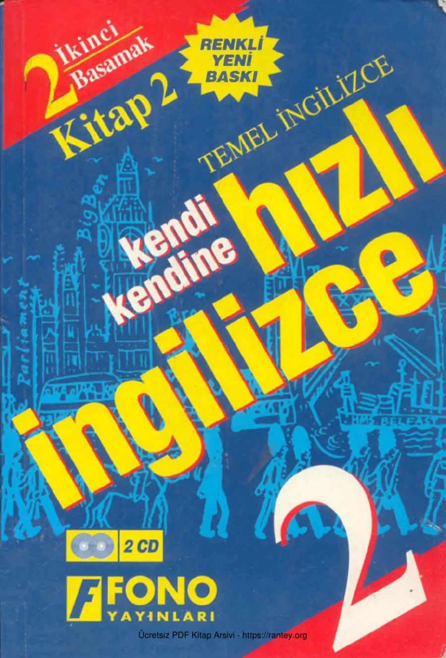 Kendine Hızlı İngilizce İkinci Basamak Kitap 2 kapak görseli