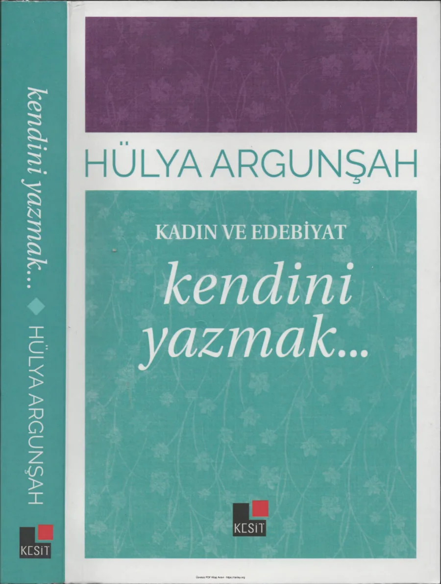 Kendini Yazmak Kesit Yayınları kapak görseli