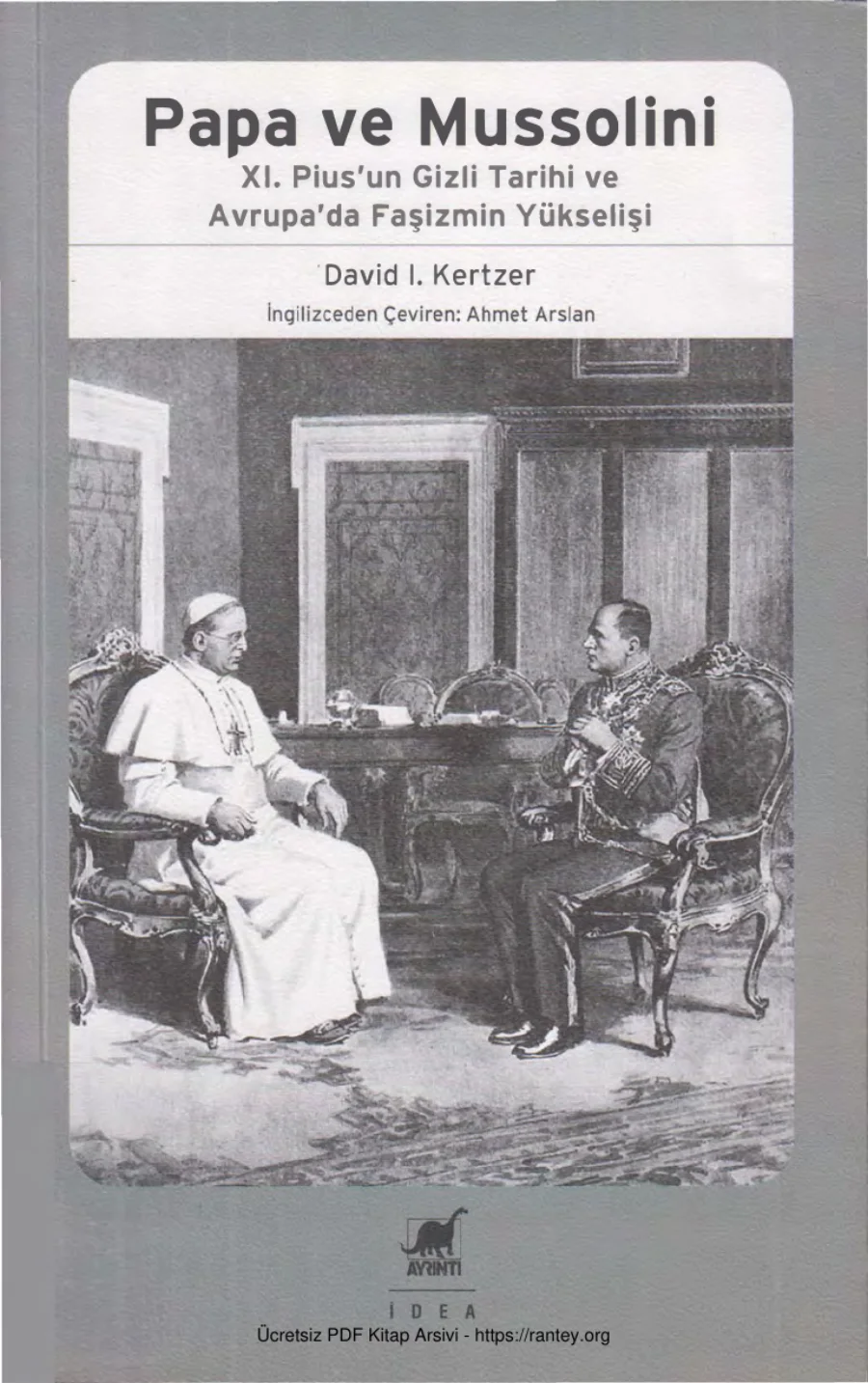 Kertzer Papa ve Mussolini kapak görseli