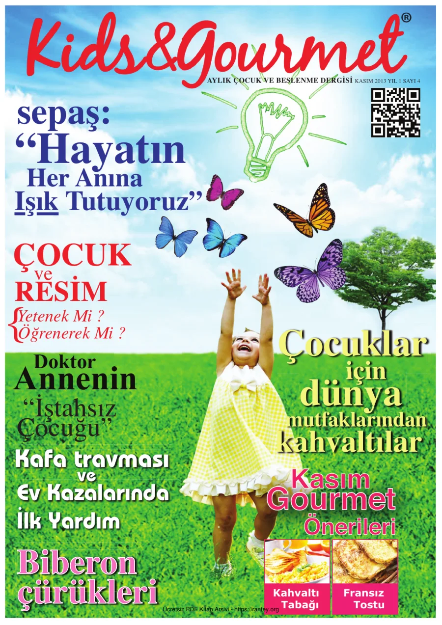 Kids Gourmet Kasim 2013 kapak görseli