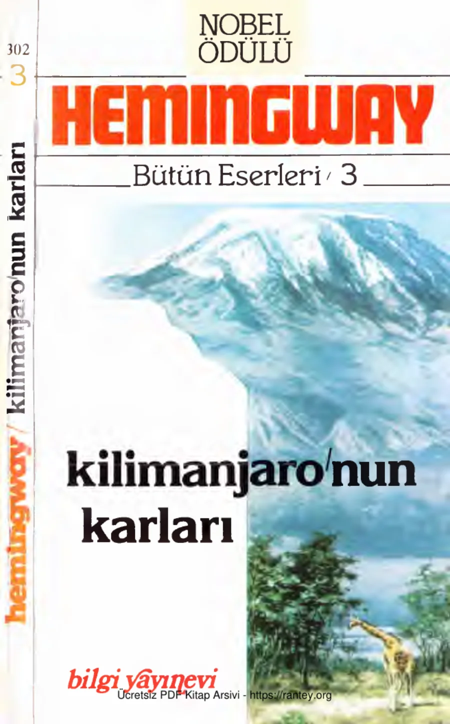 Kilimanjaronun Karları kapak görseli
