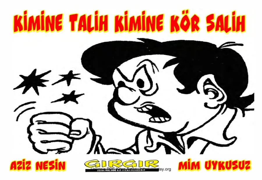 Kimine Talih Kimine Kör Salih kapak görseli