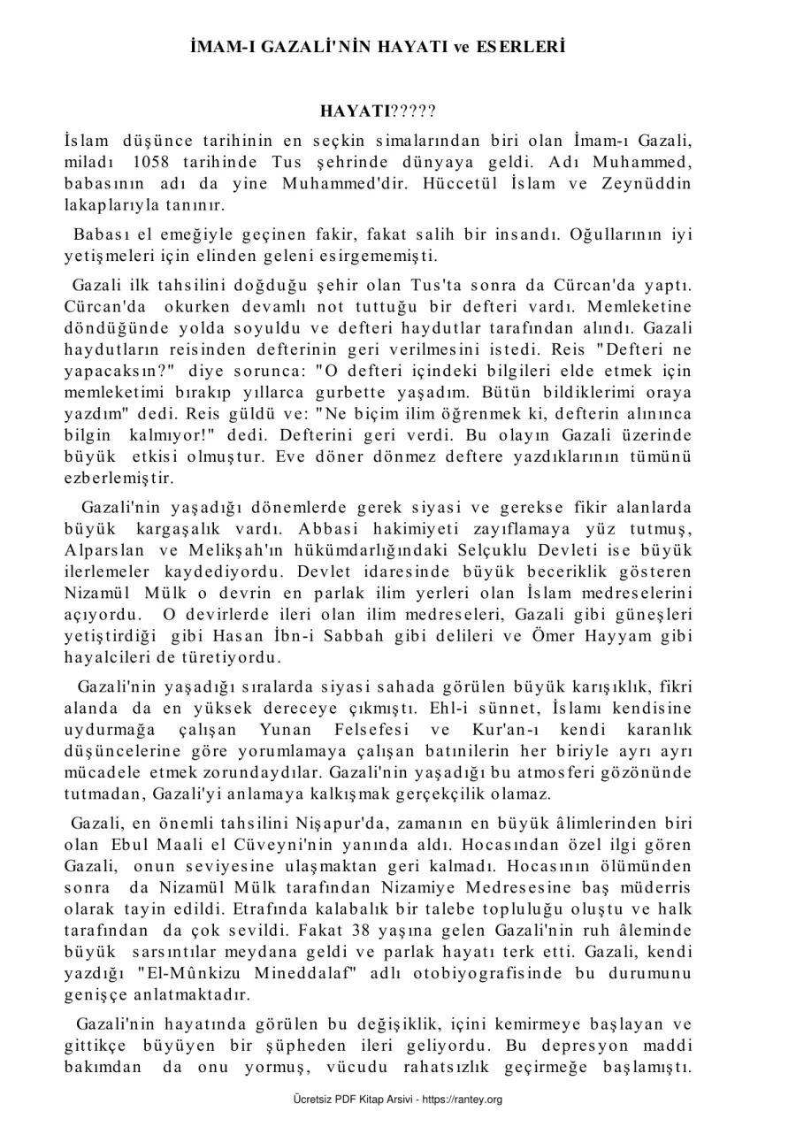 KİMYA I SAADET İMAM GAZALİ Ebu Abdulmumin Tekin Mıhçı kapak görseli