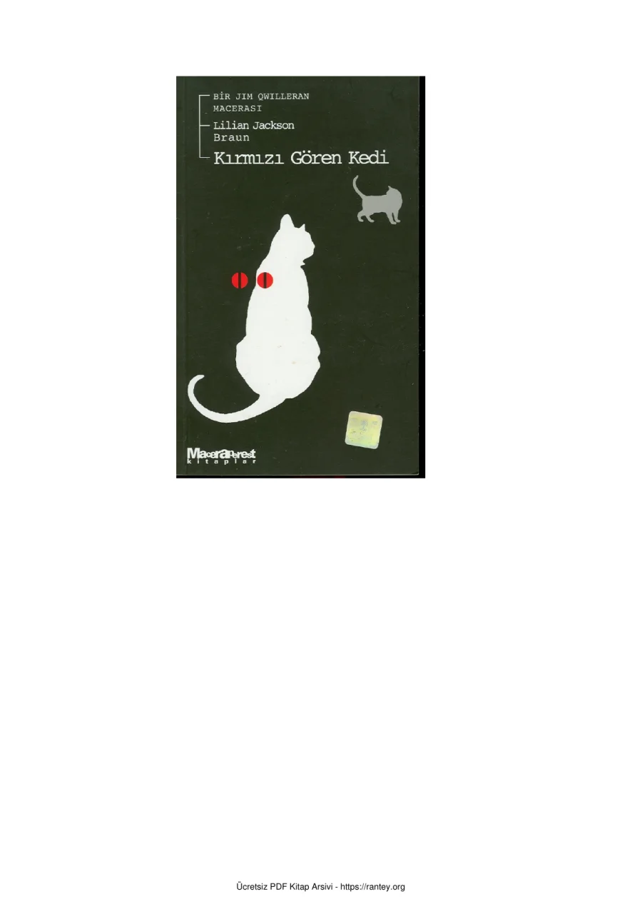 Kirmizi Goren Kedi Lilian kapak görseli