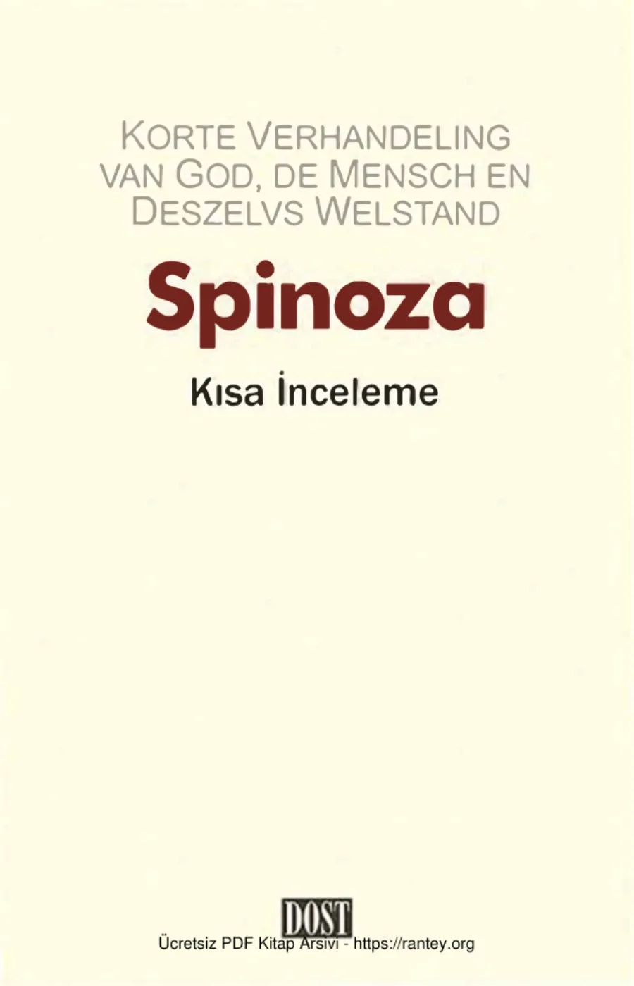 Kısa İnceleme kapak görseli