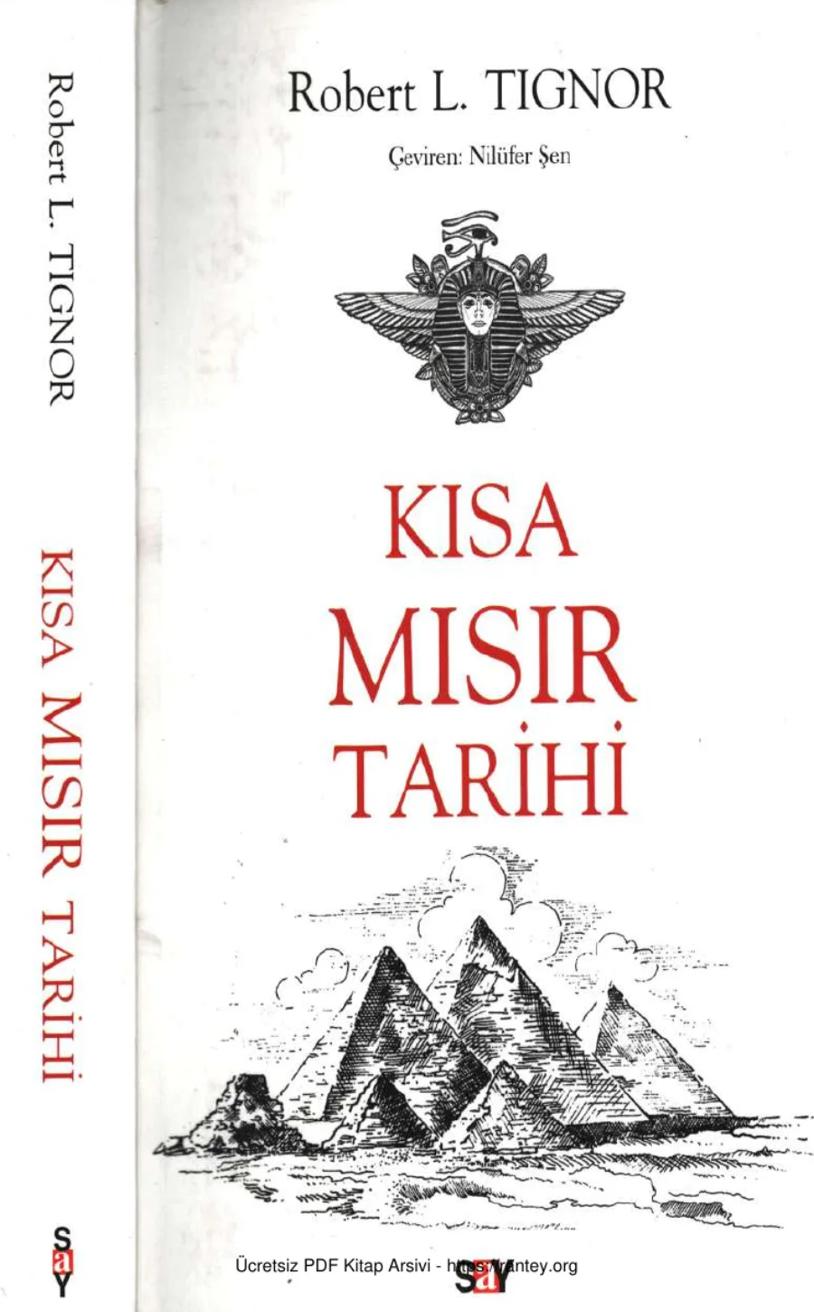 Kısa Mısır Tarihi Say Yayınları kapak görseli