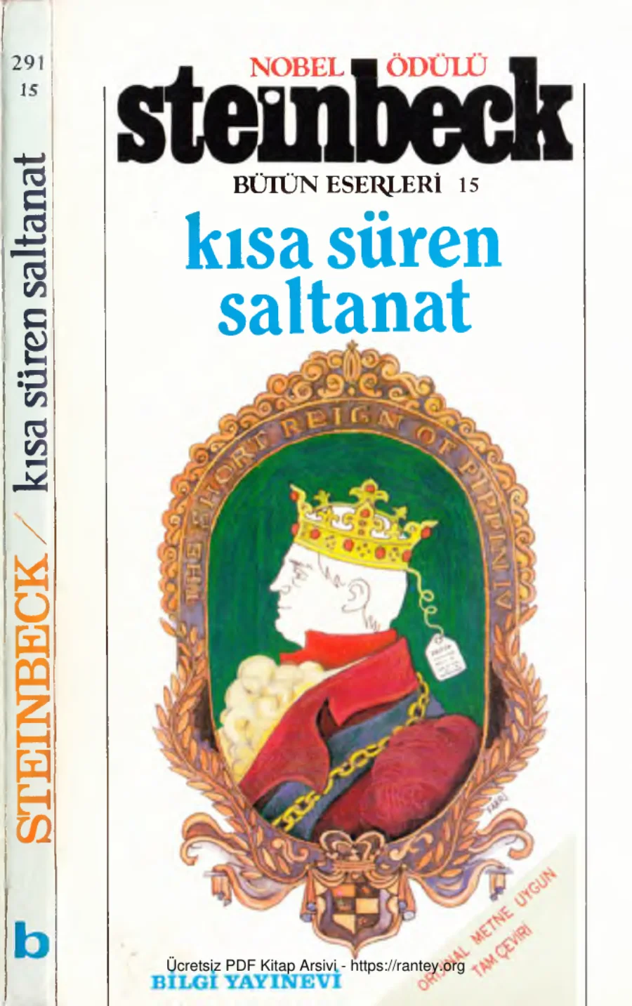 Kısa Süren Saltanat Bilgi Yayınevi kapak görseli