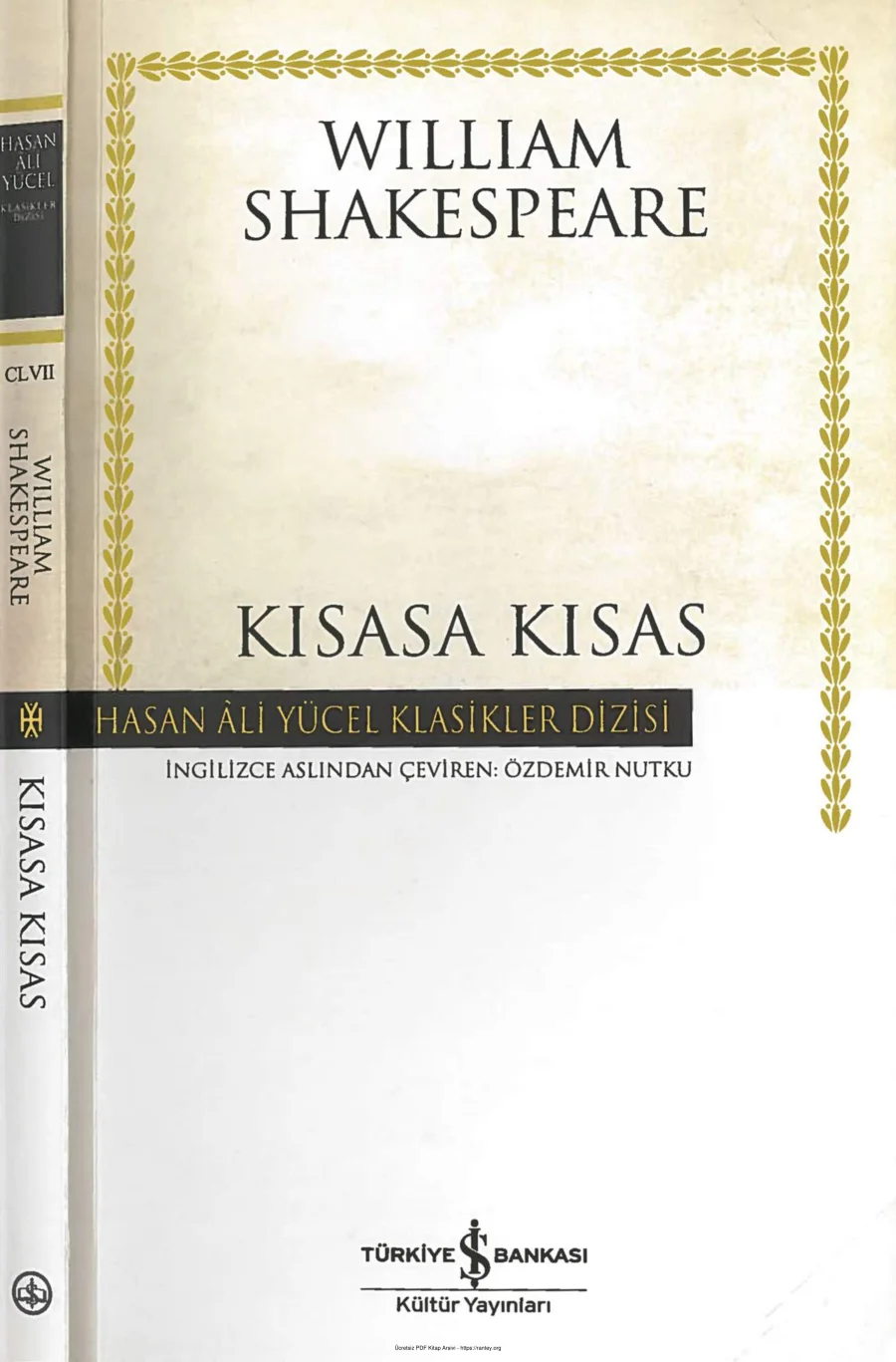 Kısasa Kısas kapak görseli