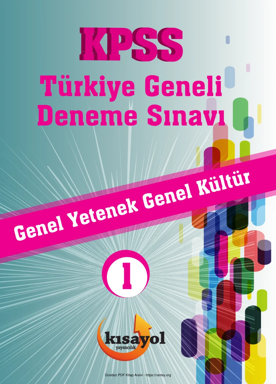 Kısayol yayıncılık deneme 1 kapak görseli
