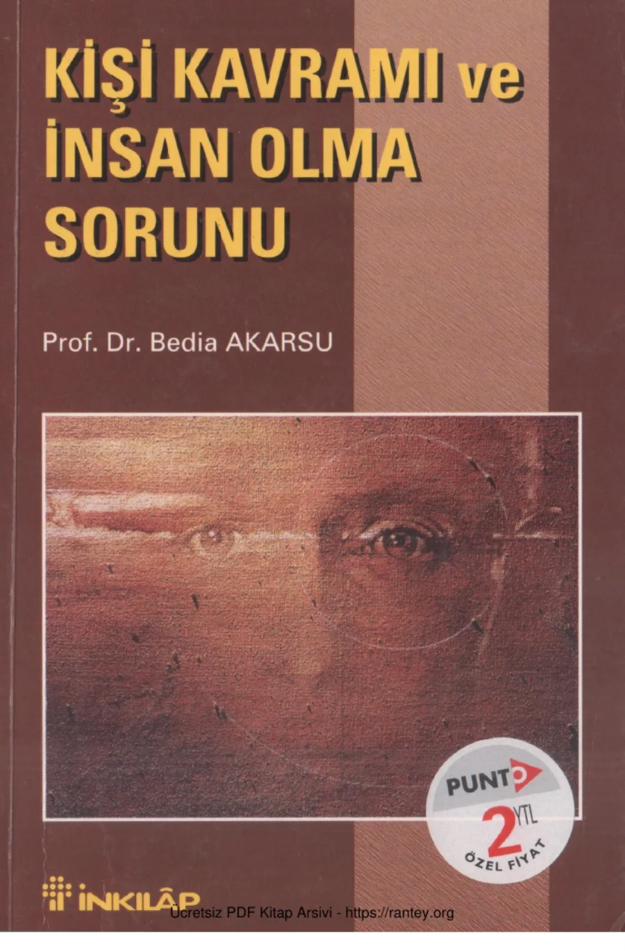 Kişi Kavramı ve İnsan Olma Sorunu kapak görseli