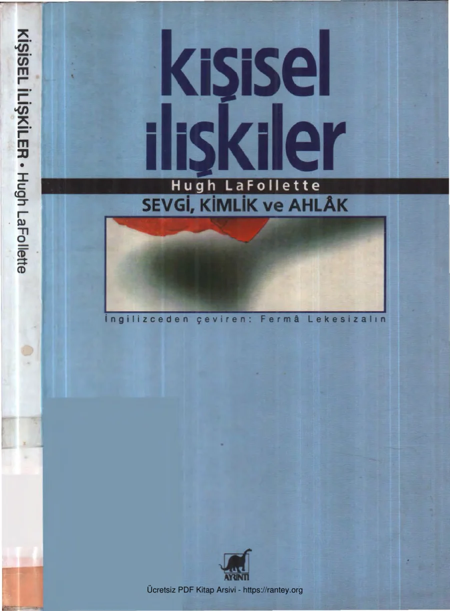 Kişisel İlişkiler Sevgi Kimlik ve Ahlak kapak görseli