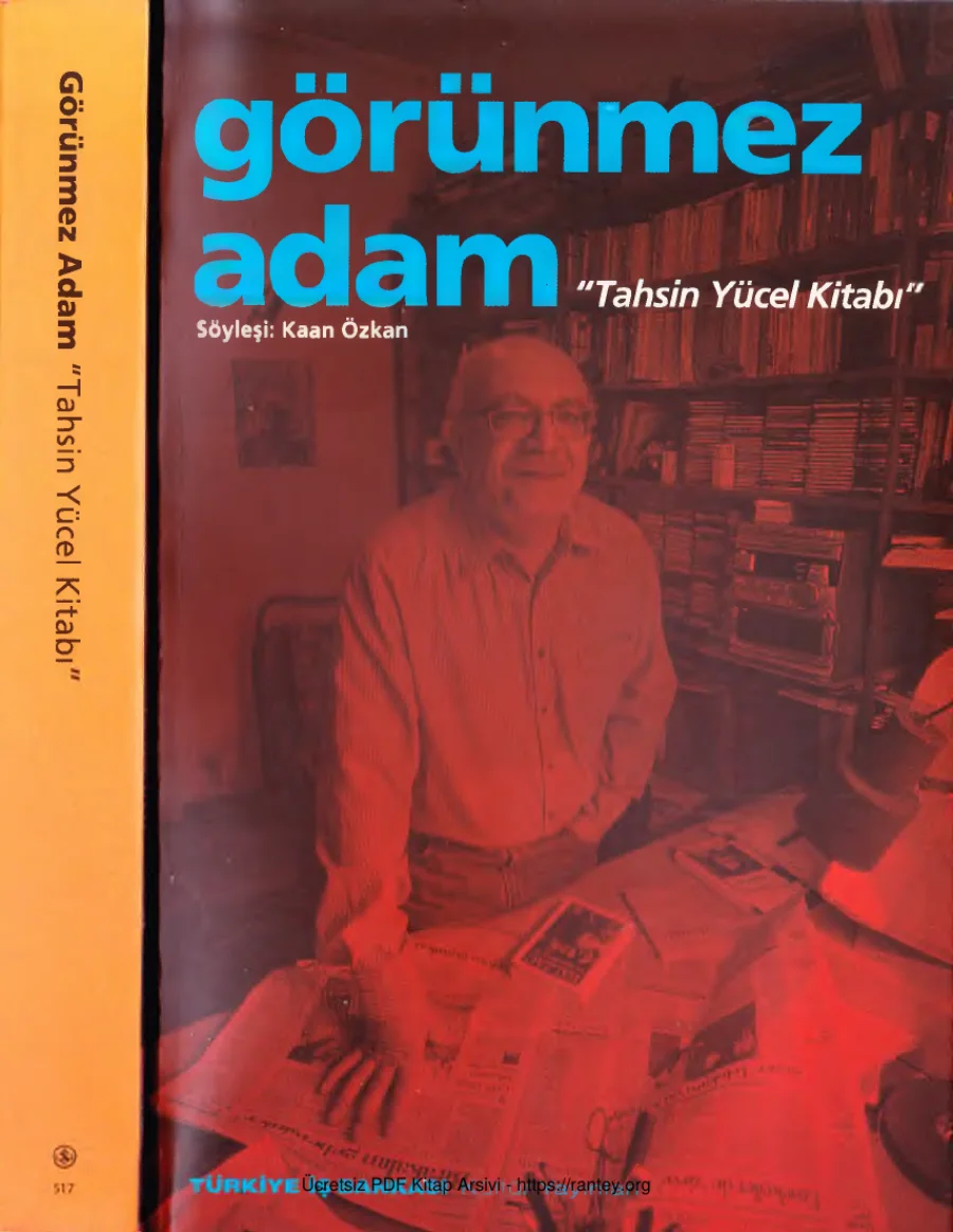 Kitabı Görünmez Adam kapak görseli