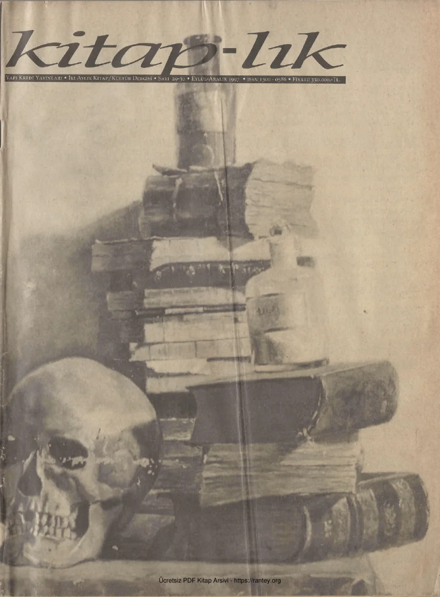 Kitap-lık Sayı 029 - 30 1997 Eylül Aralık kapak görseli