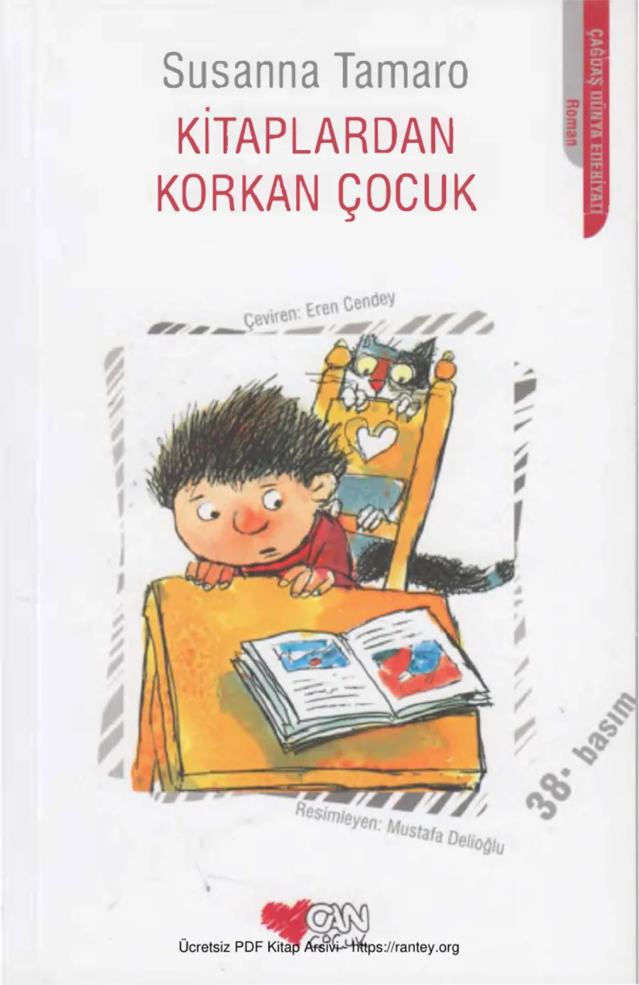 Kitaplardan Korkan Çocuk kapak görseli