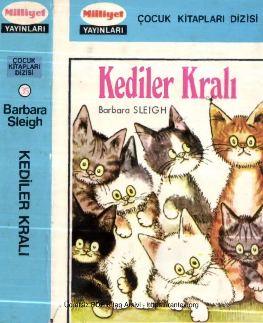 Kitapları 035 Kediler Kralı Barbara Sleigh kapak görseli