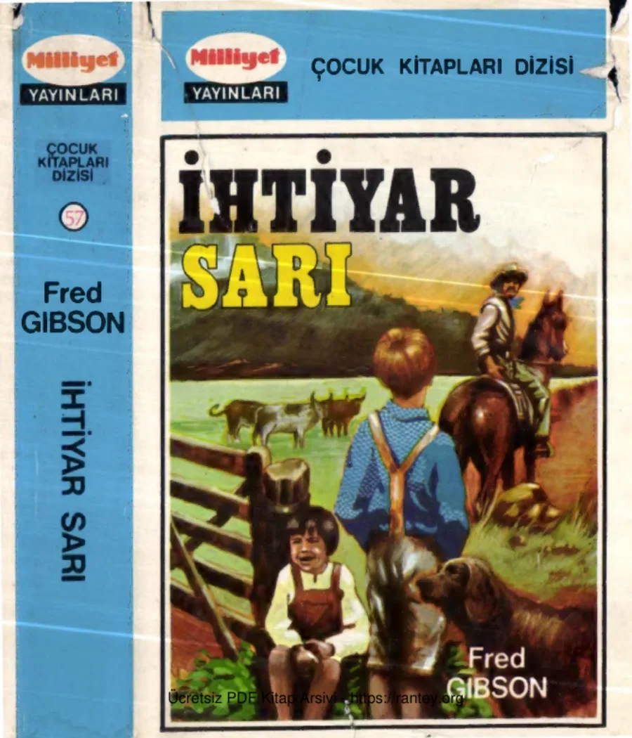 Kitapları 057 İhtiyar Sarı Fred Gibson kapak görseli