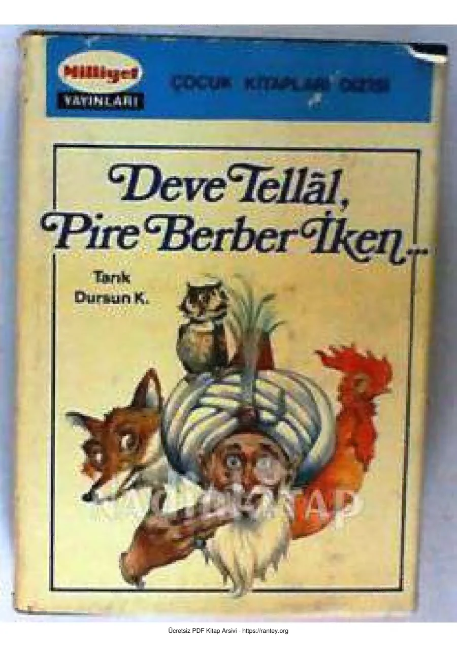 Kitapları 075 Deve Tellal Pire Berber İken Tarık Dursun K kapak görseli