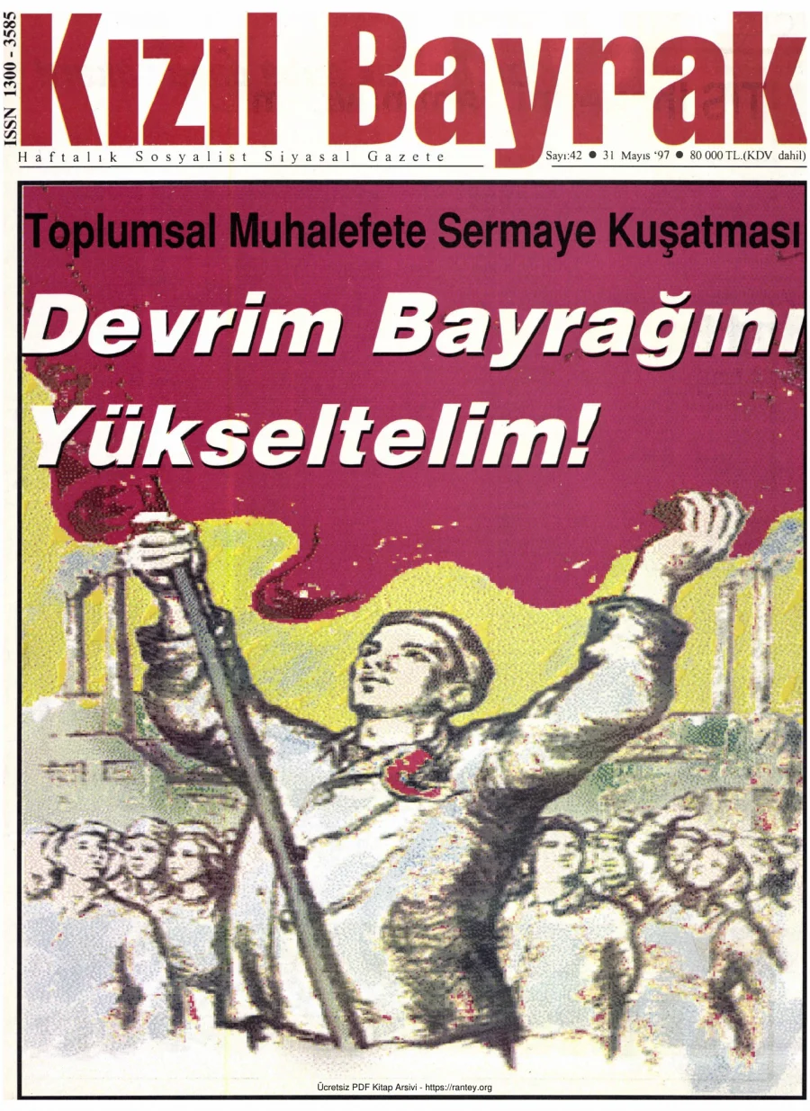 Kızılbayrak Yıl 1997 Sayı 12 31 Mayıs kapak görseli