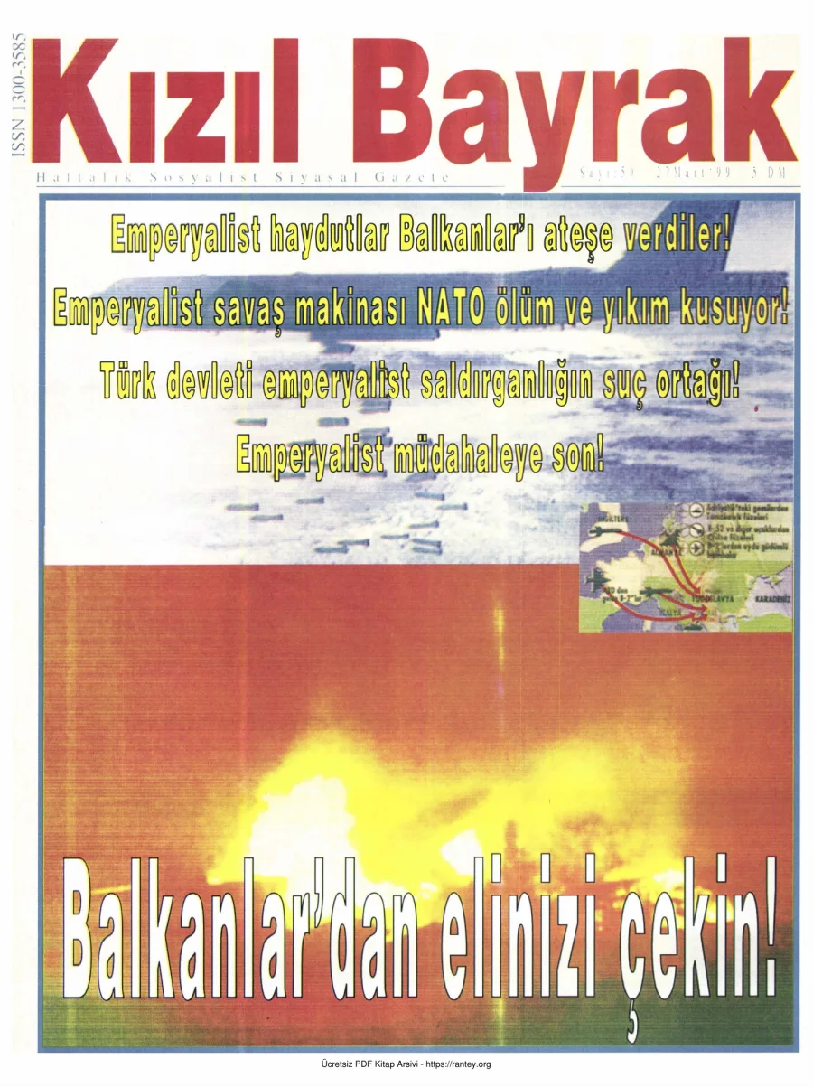 Kızılbayrak Yıl 1999 Sayı 11 27 Mart kapak görseli