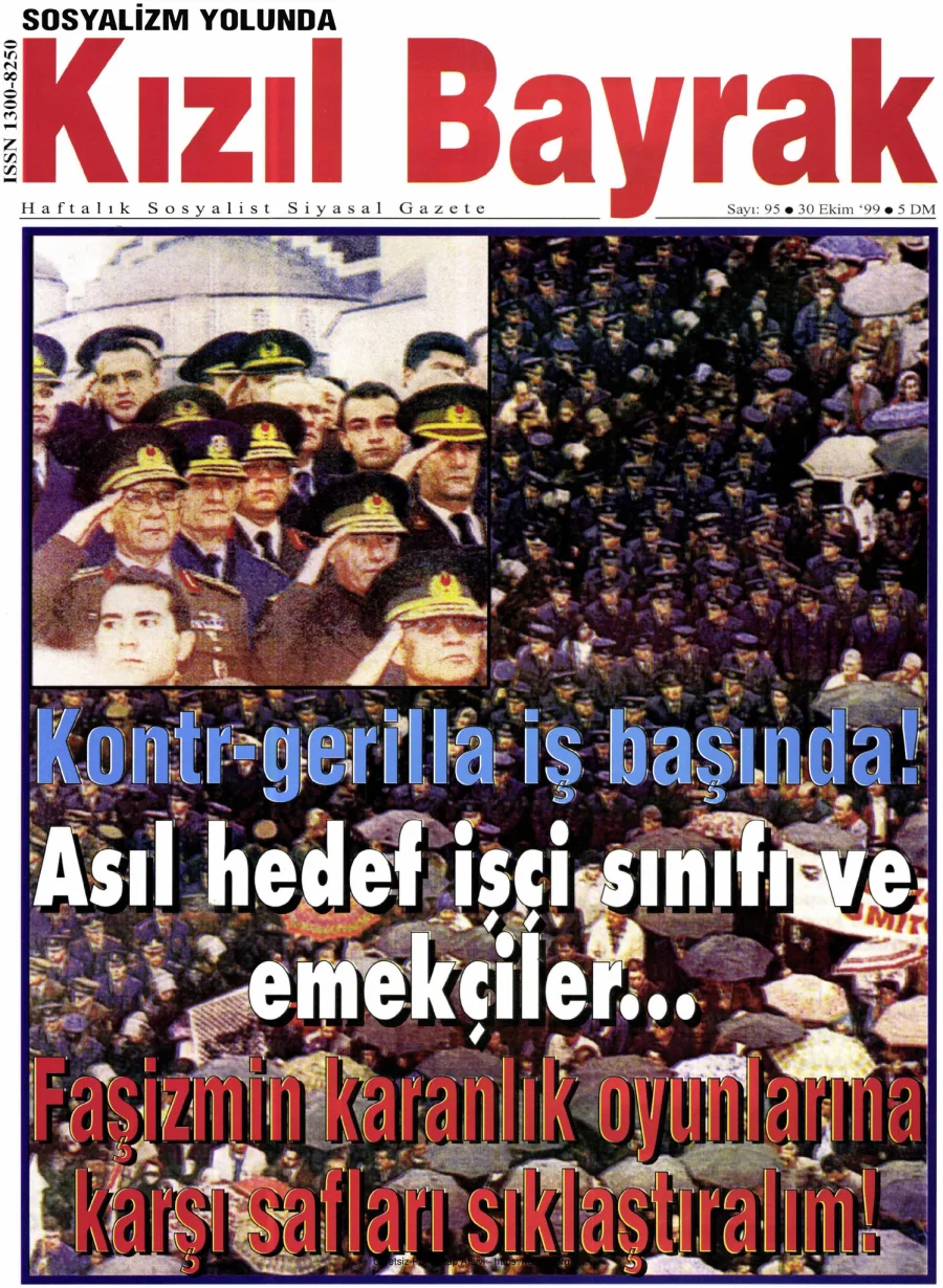 Kızılbayrak Yıl 1999 Sayı 41 30 Ekim kapak görseli