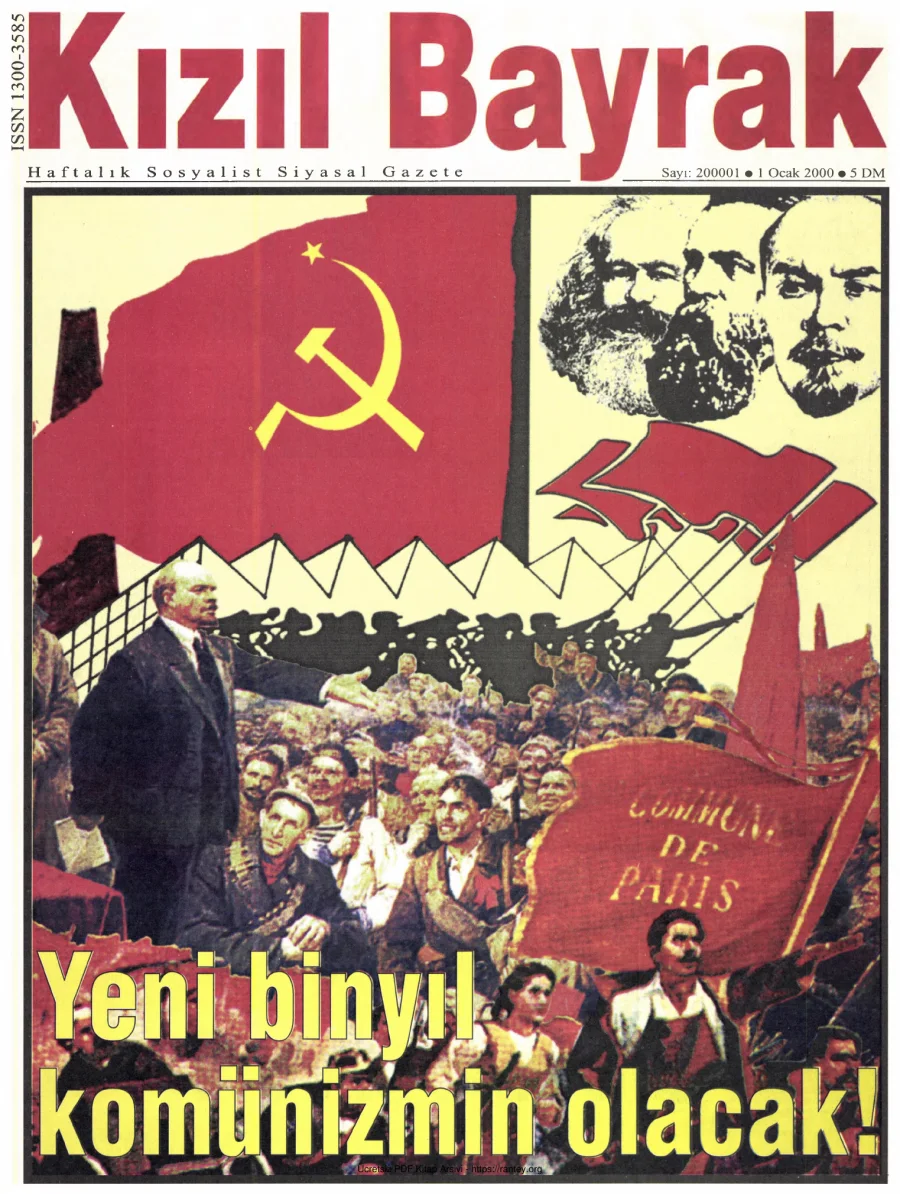 Kızılbayrak Yıl 2000 Sayı 01 1 Ocak kapak görseli