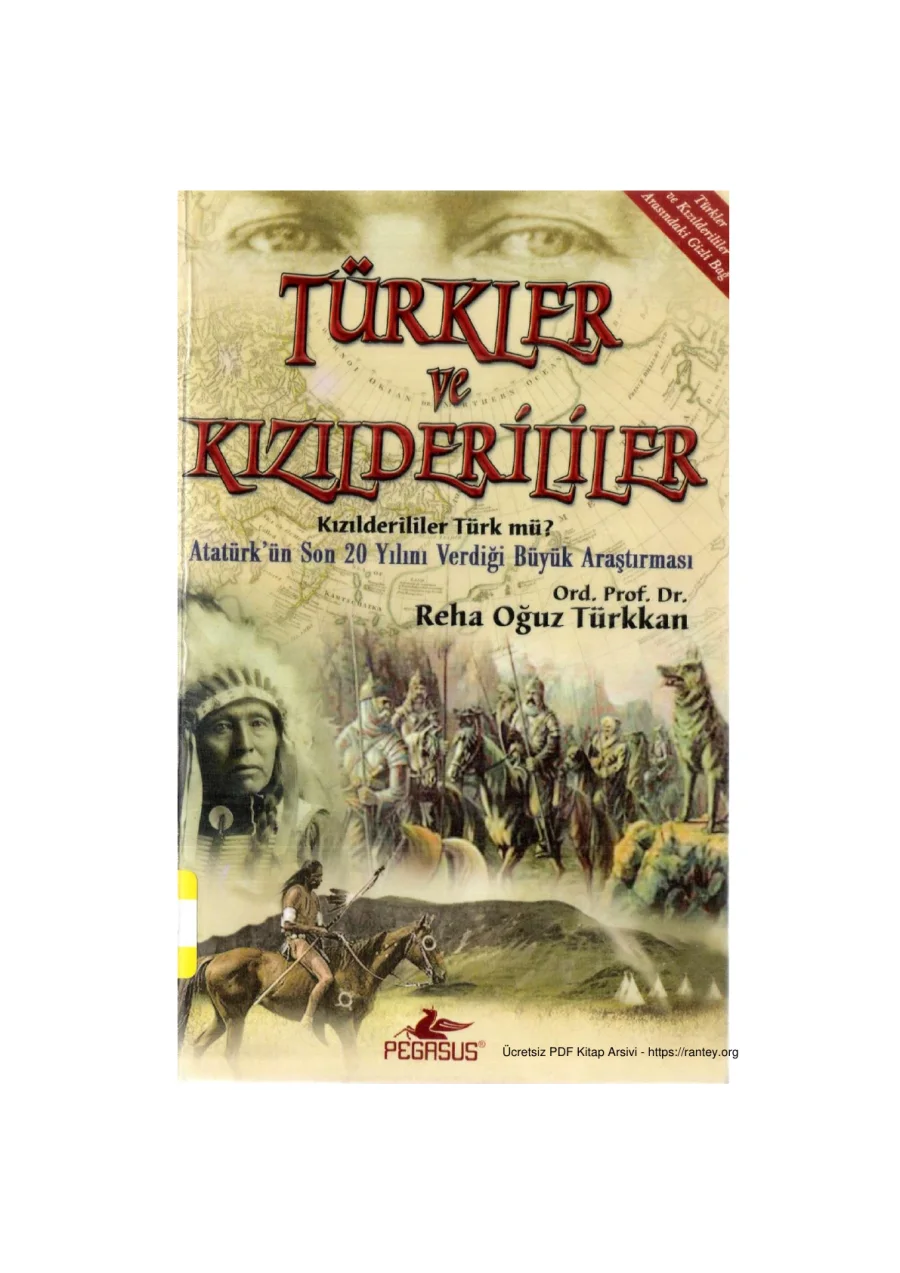 Kızılderililer Ord Prof Dr Reha Oğuz Türkkan kapak görseli