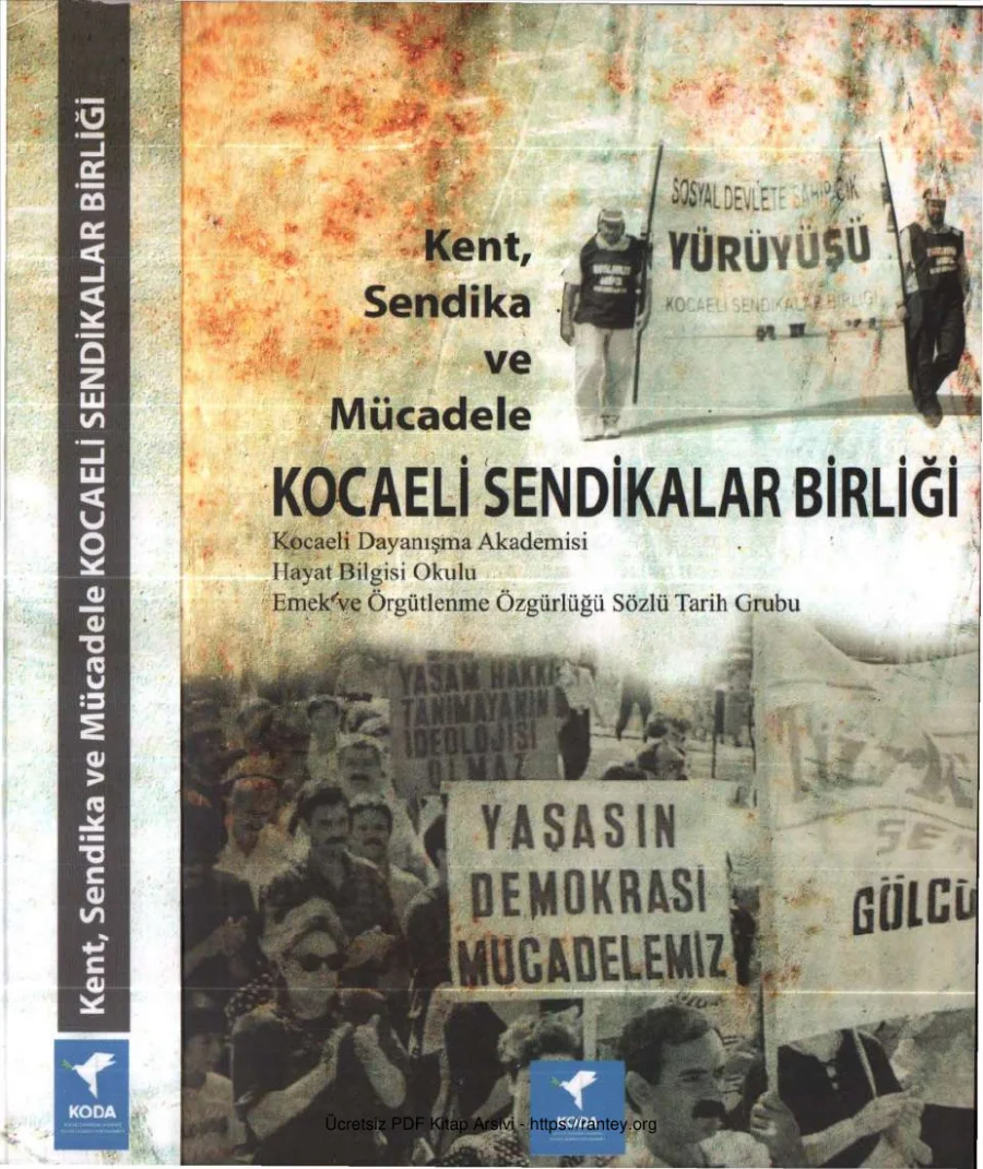 Koda Kocaeli Sendikalar Birliği Kent Sendika ve Mücadele KODA Yayınları kapak görseli